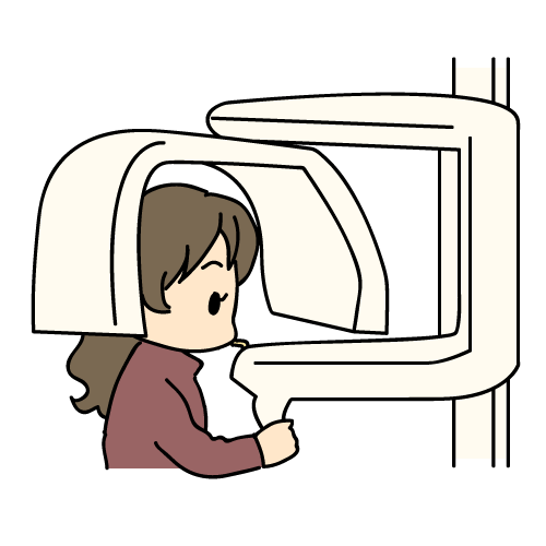 歯医者でのレントゲン撮影について